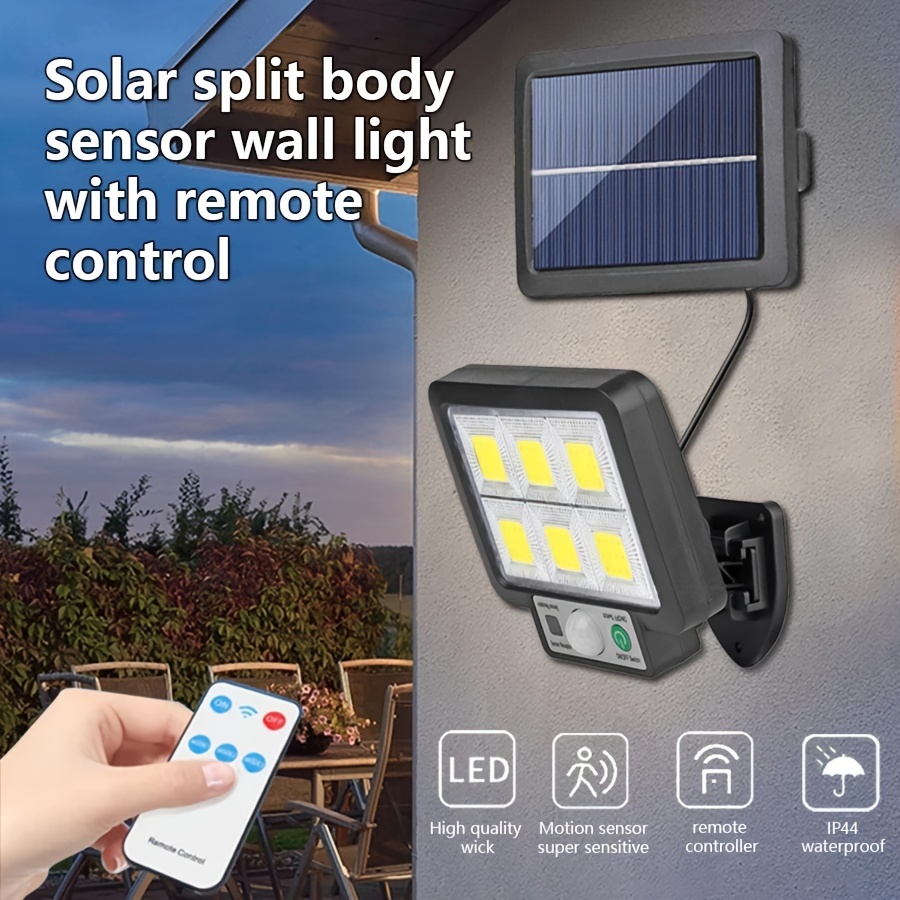 Outdoor Lighting No Wiring - 117COB Solar Flood Light Outdoor Motion