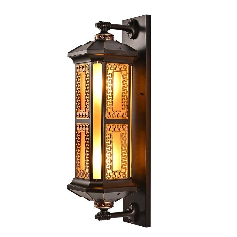 Outdoor Lighting Chandelier - New Chinese outdoor chandelier Garden light