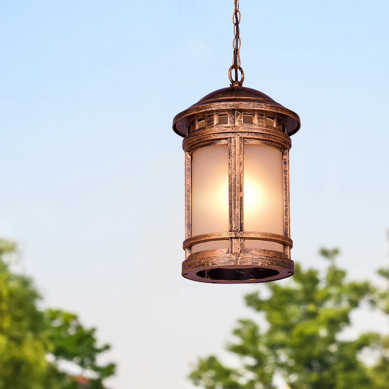 Outdoor Lighting Chandelier - European Style Creative Outdoor Chandelier Bronze