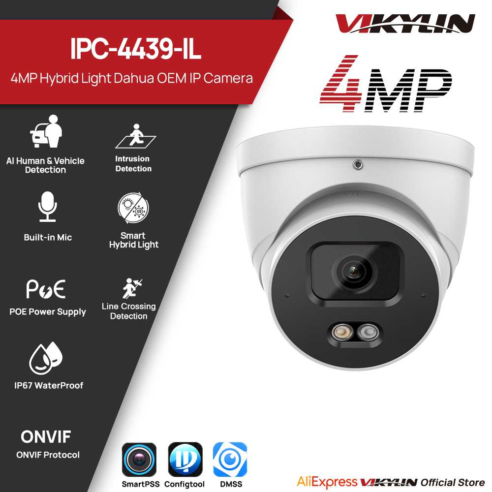 Outdoor Lighting Voltage - VIKYLIN 4MP IP Security Camera Smart