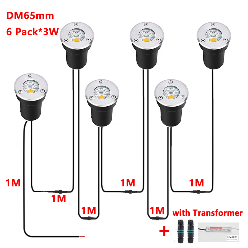 Outdoor Lighting Voltage - IP67 Waterproof LED Buried Light DC12V