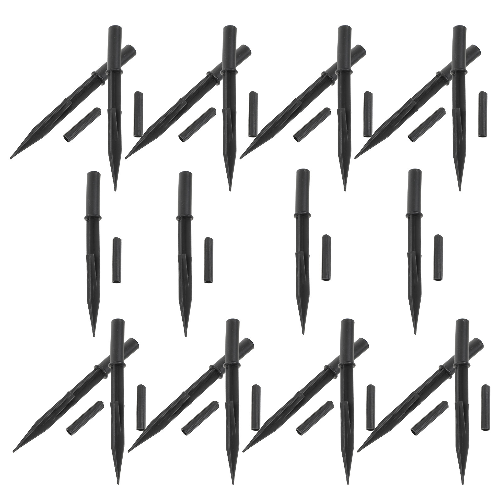 Outdoor Lighting Pathway - 20Sets Solar Ground Stakes Reinforced Plastic