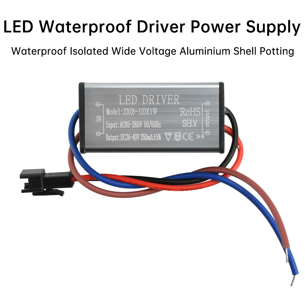Outdoor Lighting Voltage - AC85-265V 1-24W IP68 Waterproof LED Driver