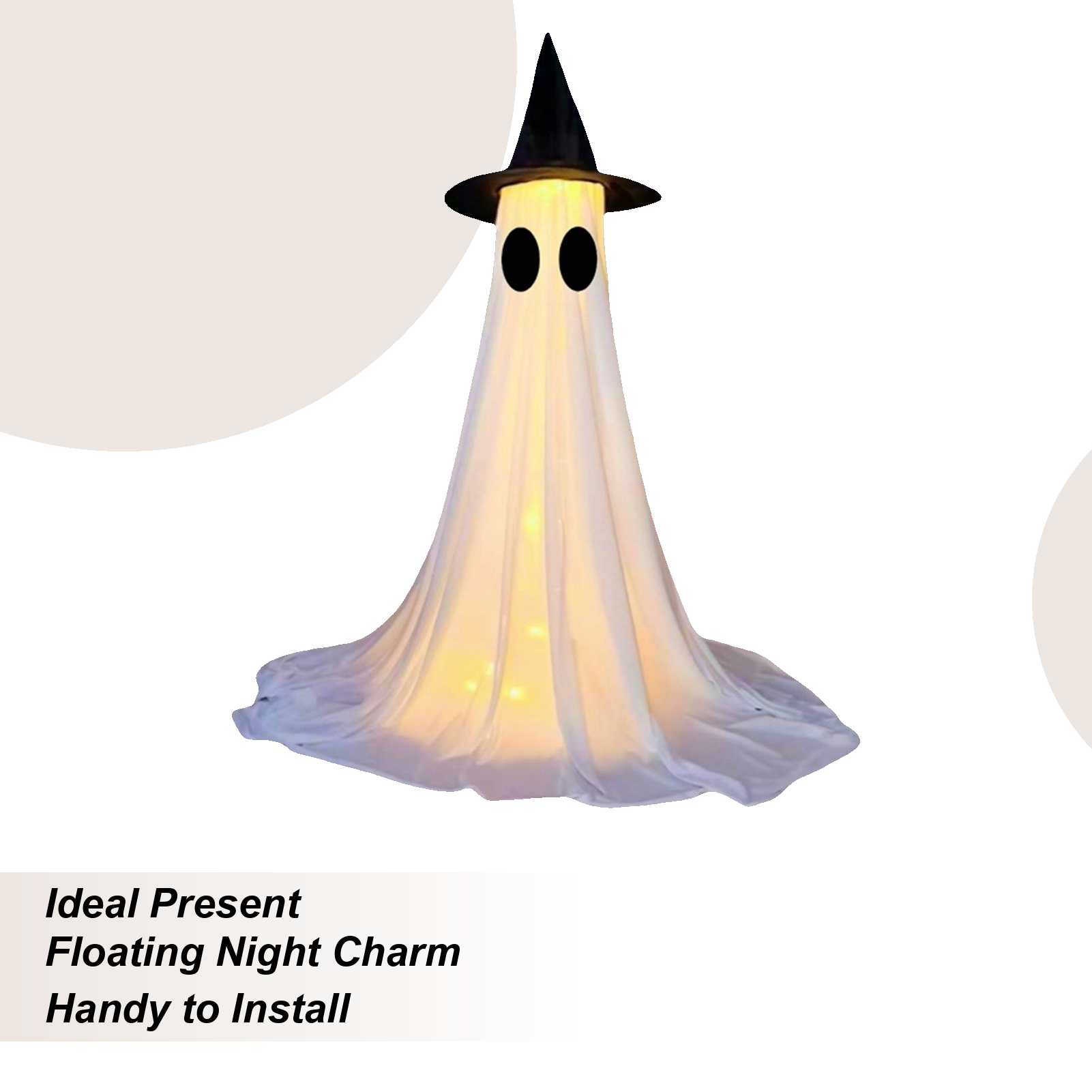 Outdoor Lighting Pathway - Ghost Light Up Decor Outdoor Holiday
