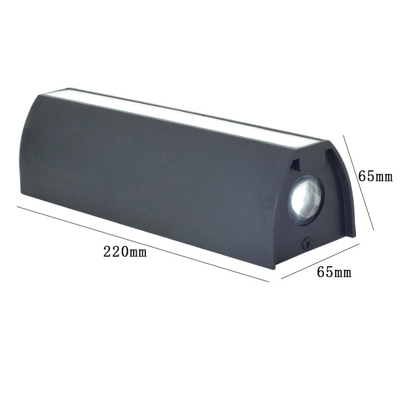Up Down Strip LED Wall Light 1 - đánh giá và giá Outdoor Lighting No Wiring