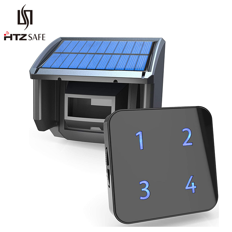 HTZSAFE 400 Meters Solar Wirel - đánh giá và giá Wired Pathway Light