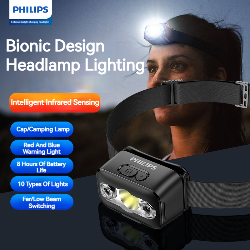 Philips LED Headlamp Sensor He - đánh giá và giá Outdoor Lighting Philips