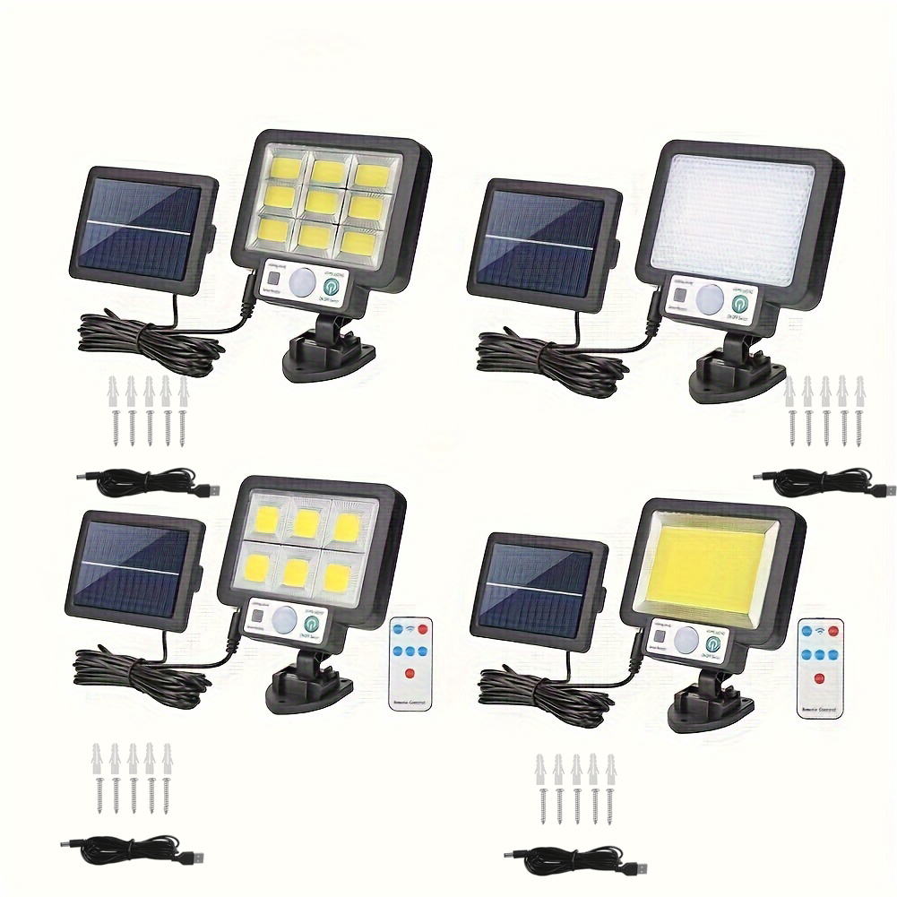 117COB Solar Flood Light Outdo - đánh giá và giá Outdoor Lighting No Wiring