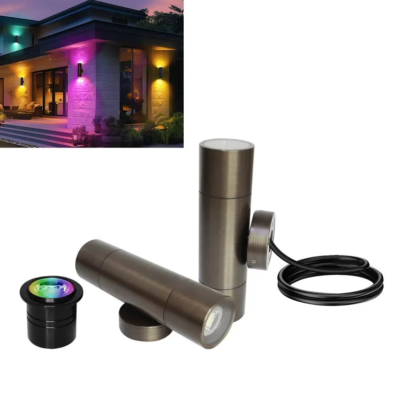 Durable Brass Outdoor LED Wall - đánh giá và giá Outdoor Lighting Pathway