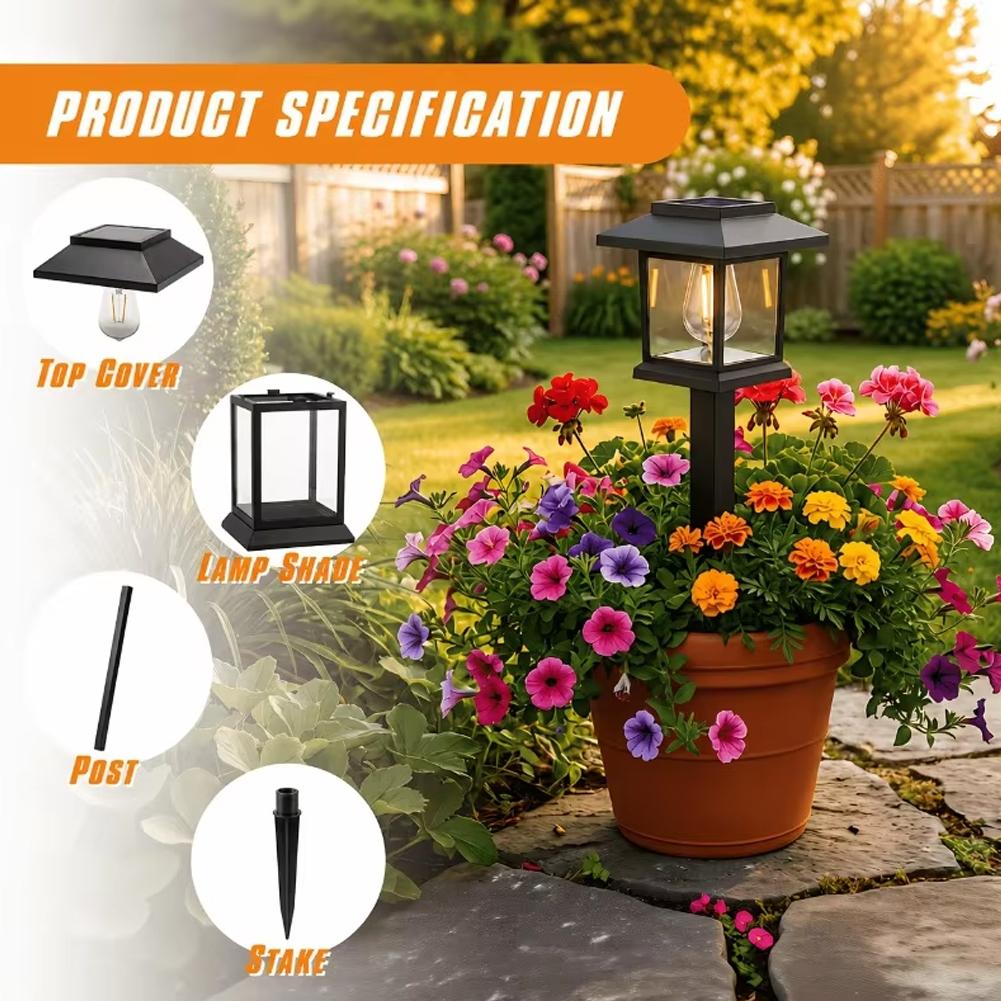 2Pcs/Set Solar Pathway Lights  - đánh giá và giá Outdoor Lighting Pathway