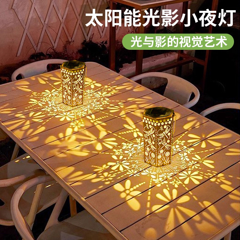 Solar wrought iron projection  - đánh giá và giá Outdoor Lighting Chandelier