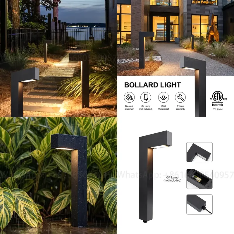 Aluminum Bollard Garden Light  - đánh giá và giá Outdoor Lighting Voltage