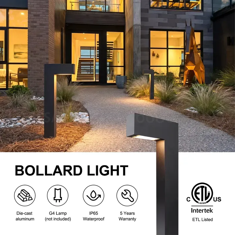Aluminum Bollard Garden Light  - đánh giá và giá Outdoor Lighting Voltage