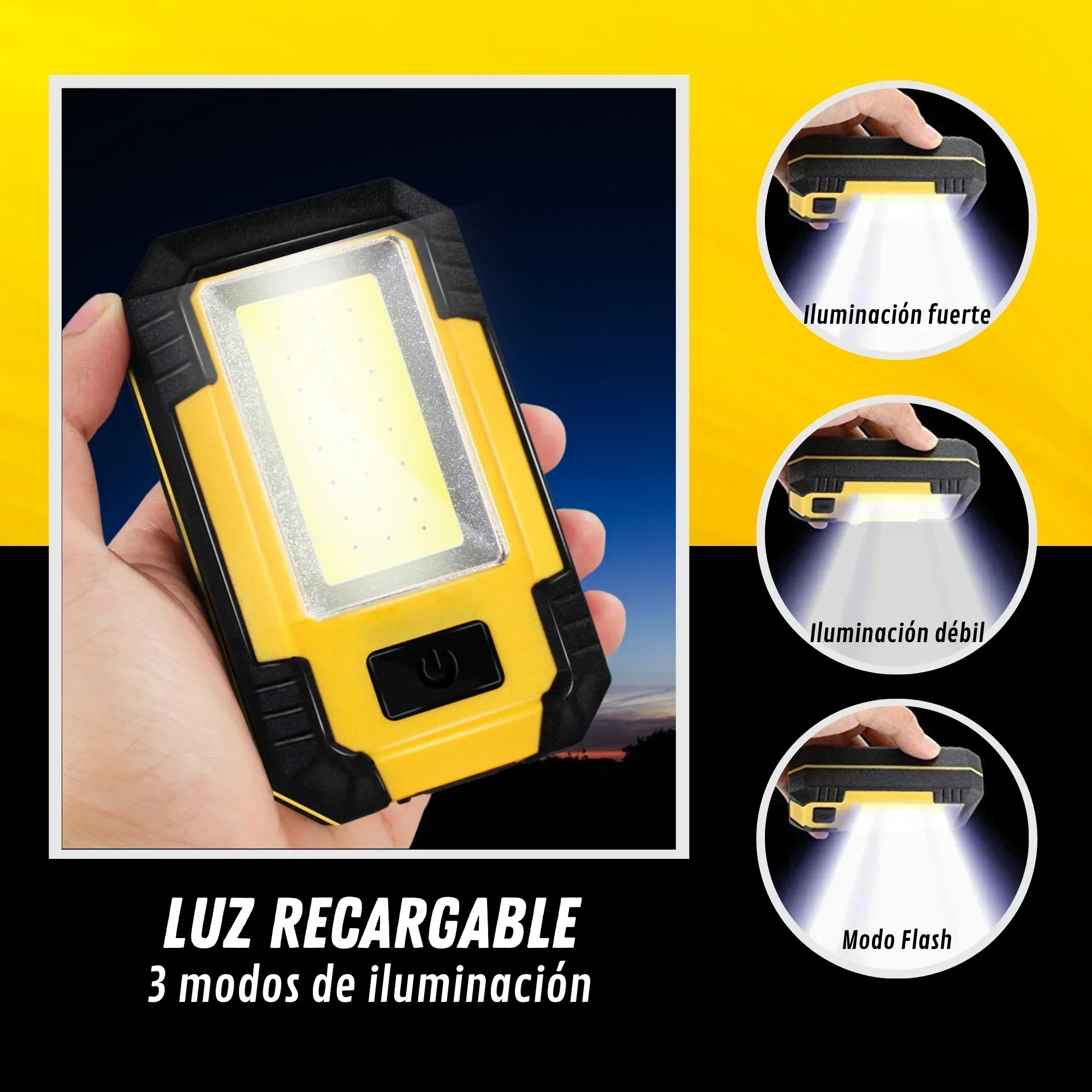 Rechargeable 4000MaH Work Ligh - đánh giá và giá Outdoor Lighting Ideas