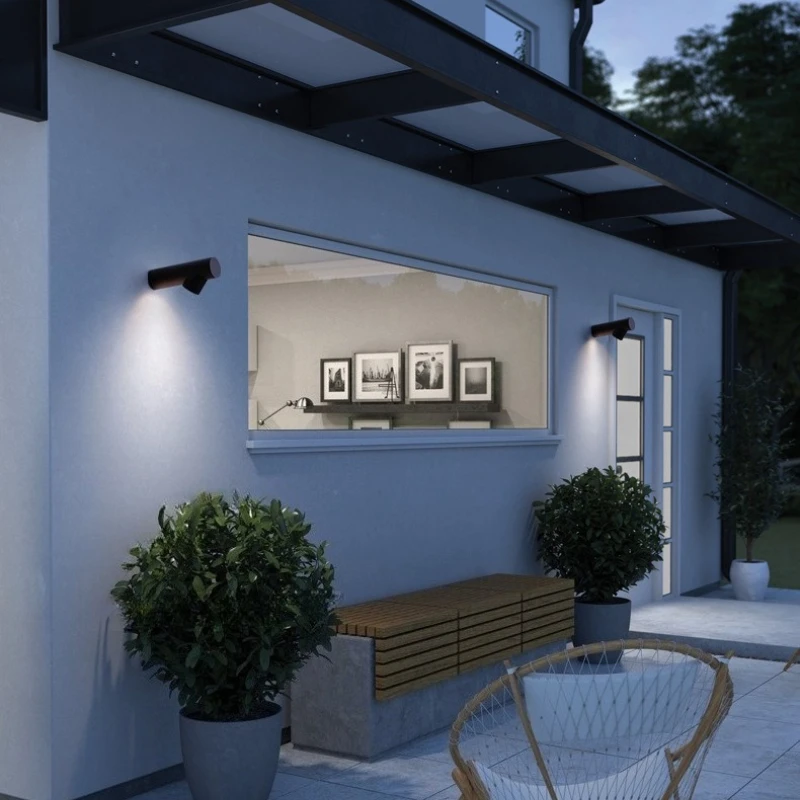 SANDYHA Modern LED Wall Lamp U - đánh giá và giá Outdoor Lighting Chandelier