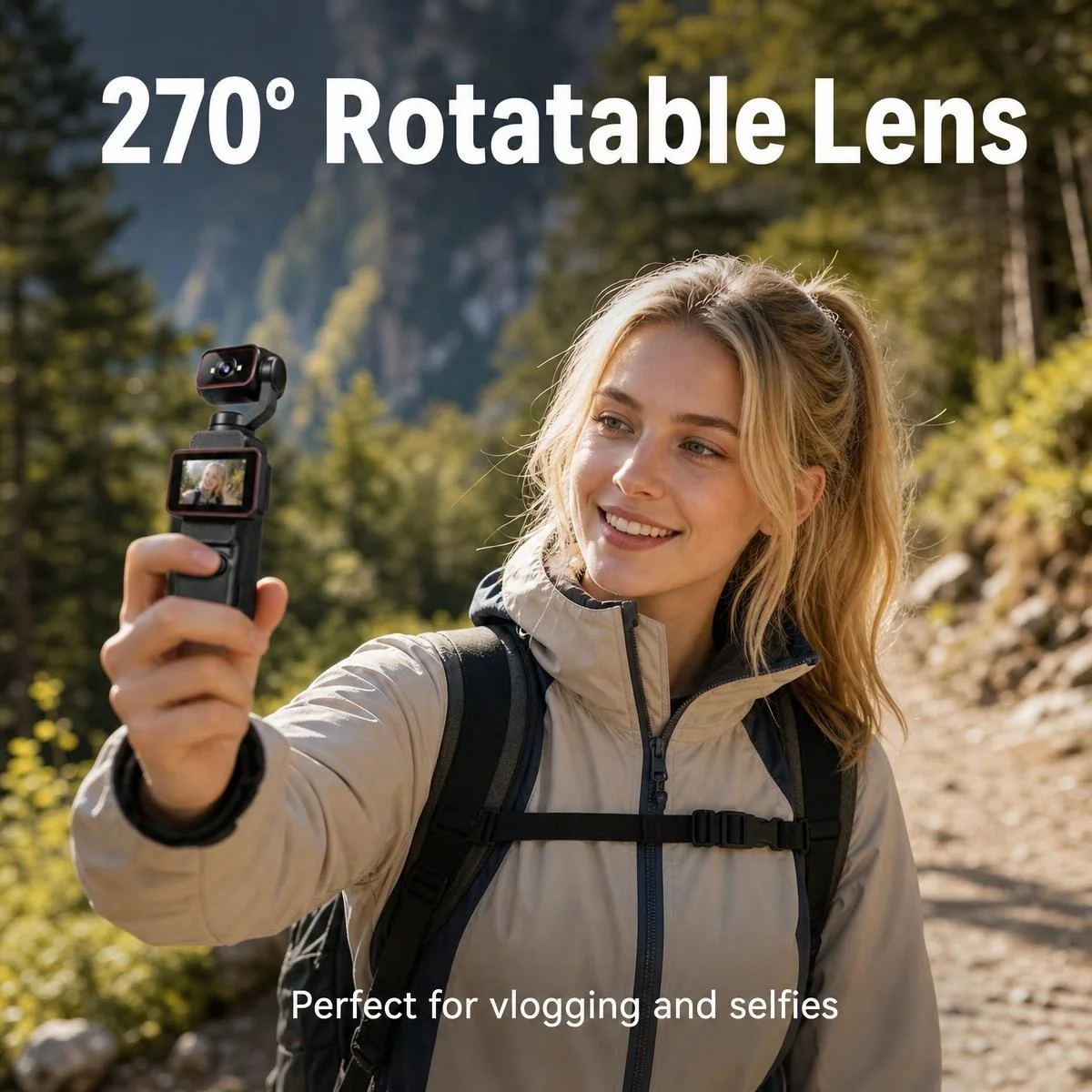 2K Pocket Handheld Vlog Camera - đánh giá và giá Outdoor Lighting Japanese