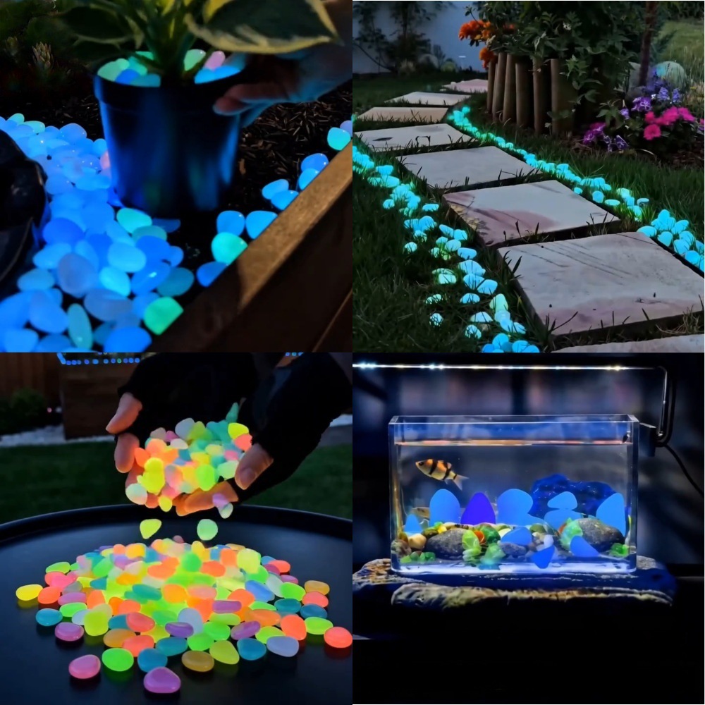 Colorful Glow In The Dark Lumi - đánh giá và giá Outdoor Lighting Pathway