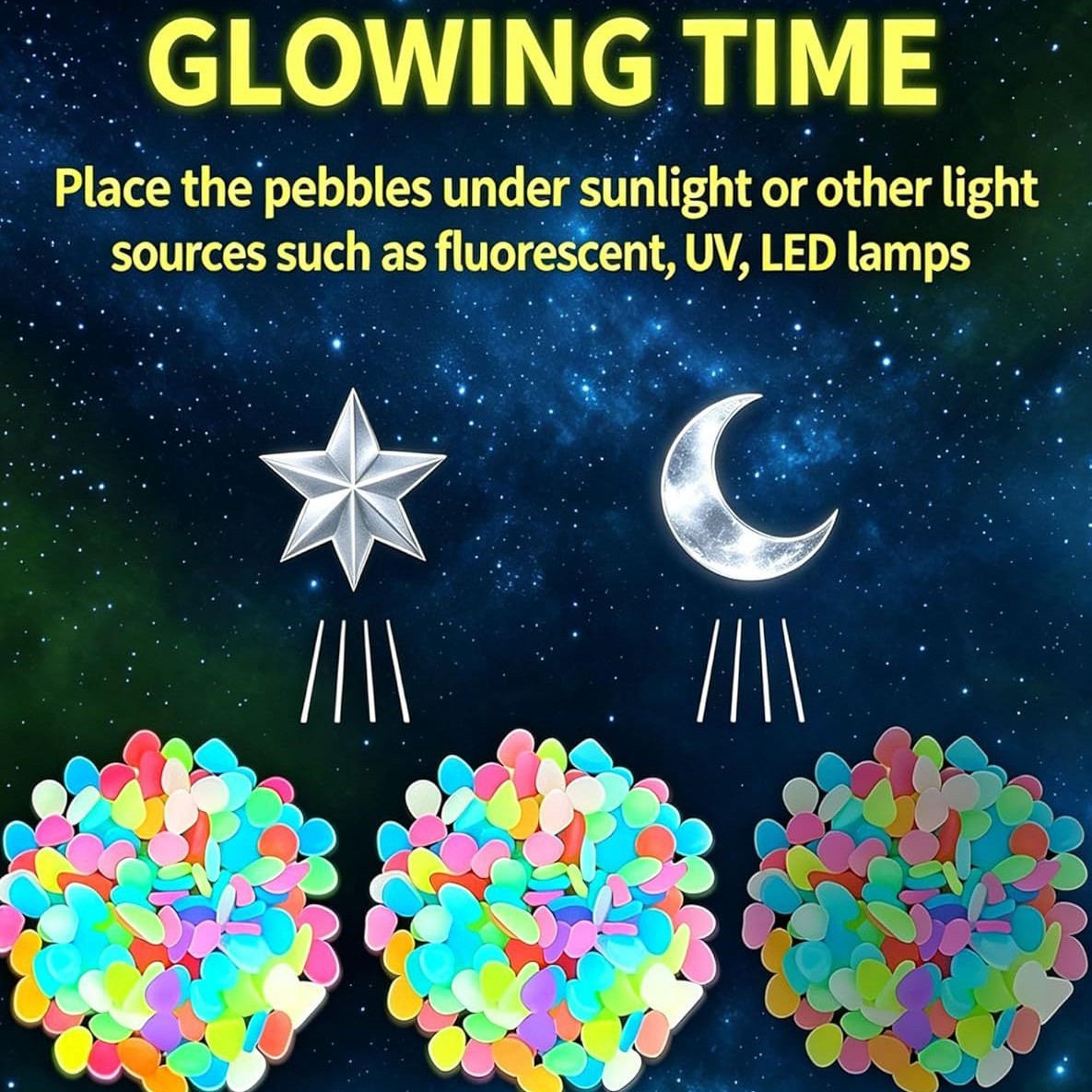 Colorful Glow In The Dark Lumi - đánh giá và giá Outdoor Lighting Pathway