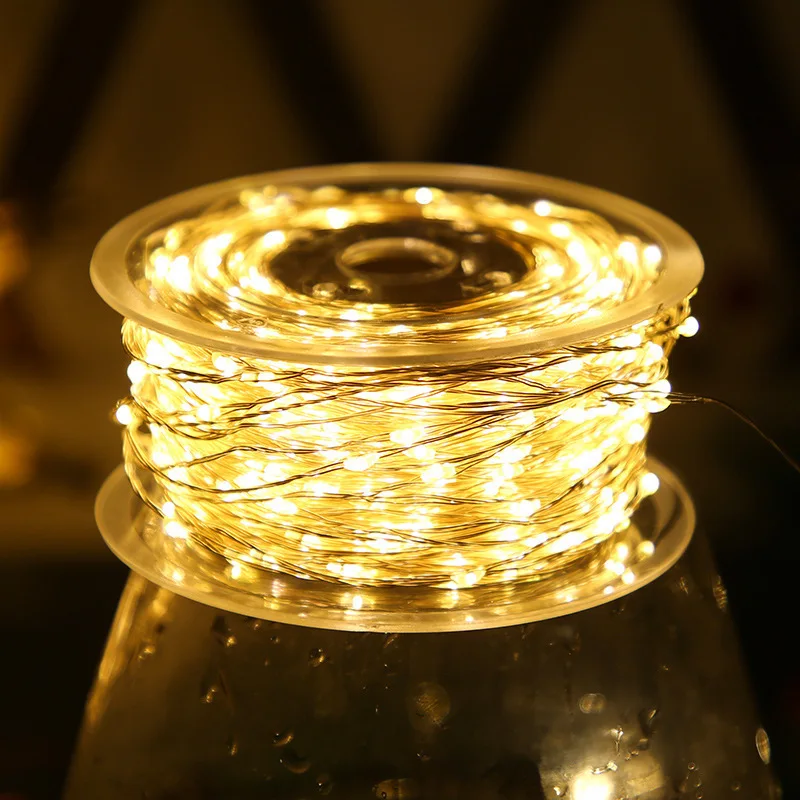 5M/10M/20M LED Copper Wire Str - đánh giá và giá Outdoor Lighting No Wiring
