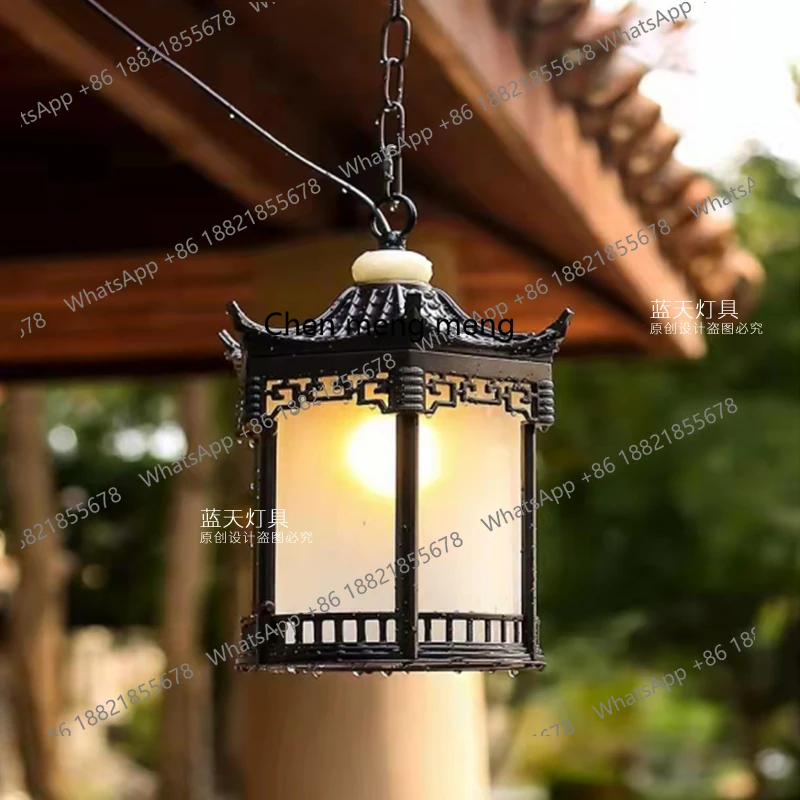 New arrive Chinese pavilion ch - đánh giá và giá Outdoor Lighting Chandelier