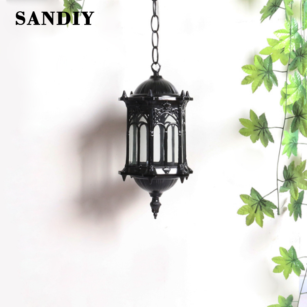 SANDIY Ngoài Trời Mặt Dây Chuy - đánh giá và giá Outdoor Lighting Chandelier