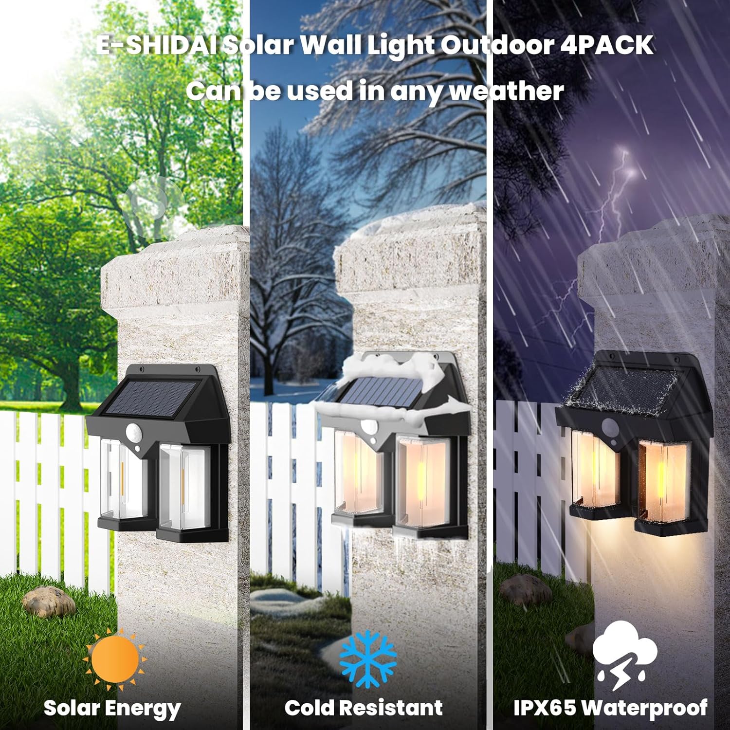 Solar Powered Wall Light Vinta - đánh giá và giá Wired Pathway Light