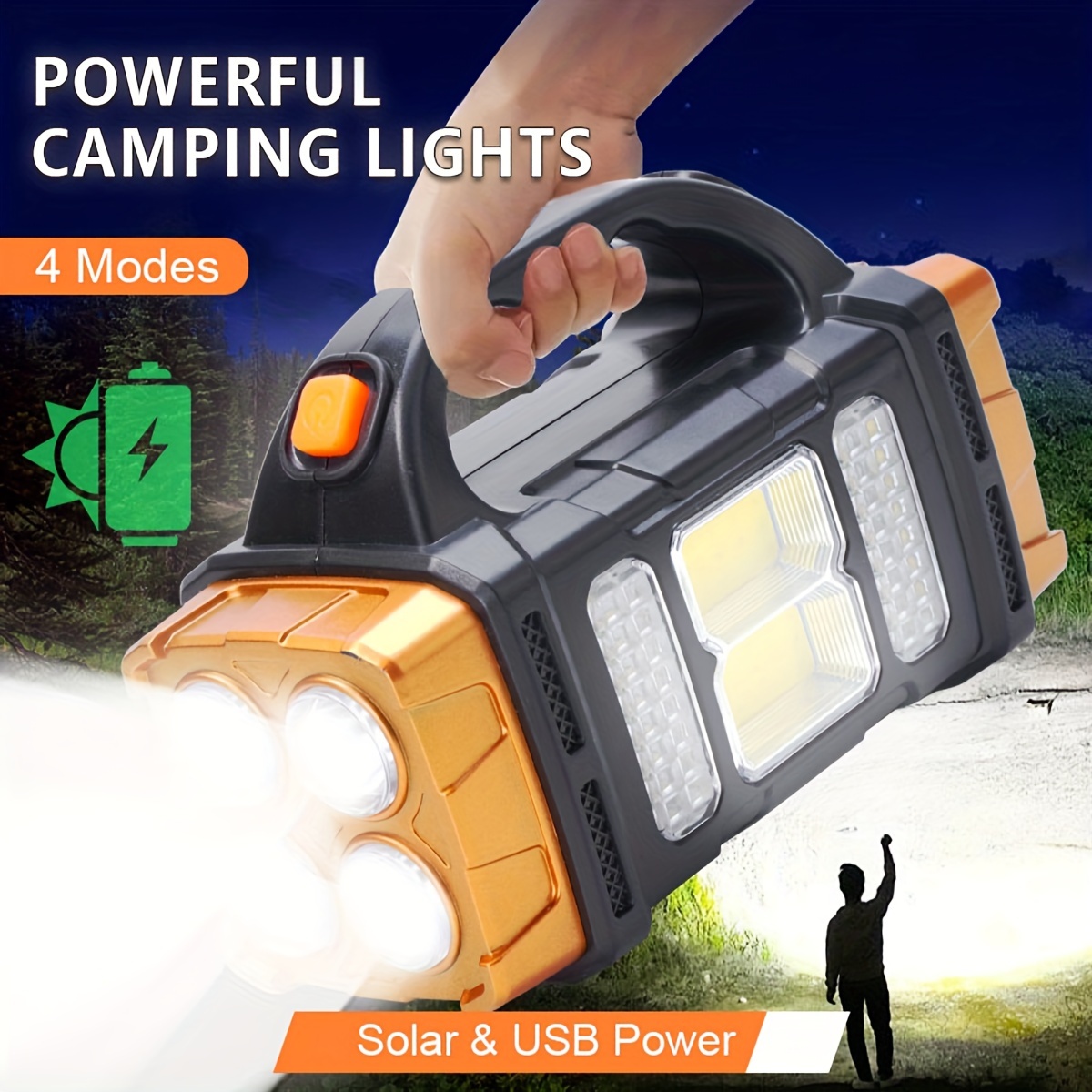 New Upgrade Rechargeable High  - đánh giá và giá Outdoor Lighting Ideas