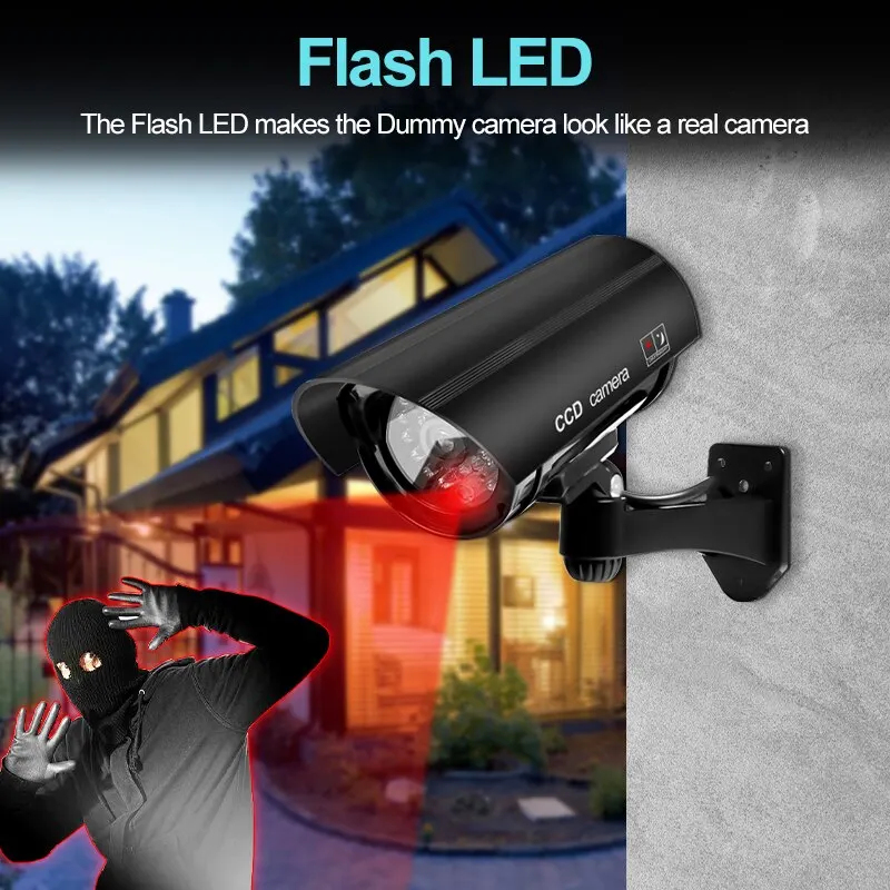 1PC Dummy Security Camera Watr - đánh giá và giá Outdoor Lighting No Wiring