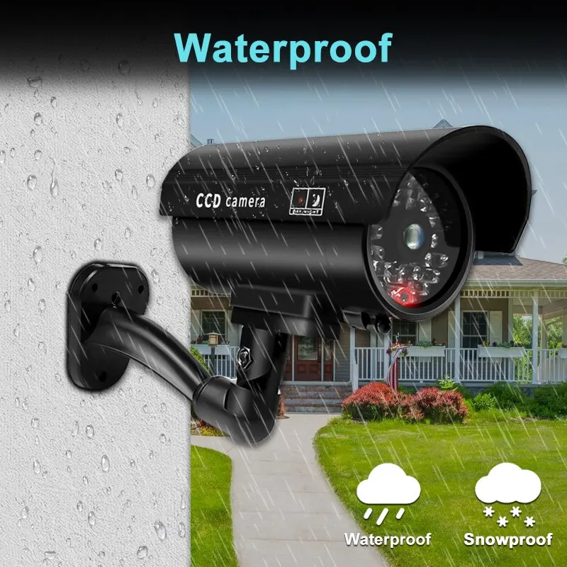 1PC Dummy Security Camera Watr - đánh giá và giá Outdoor Lighting No Wiring