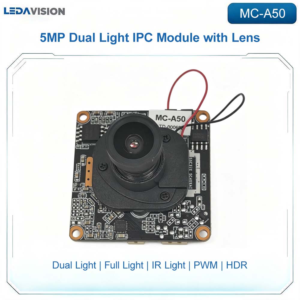 MC-A50 with Lens 5MP Dual Ligh - đánh giá và giá Outdoor Lighting No Wiring