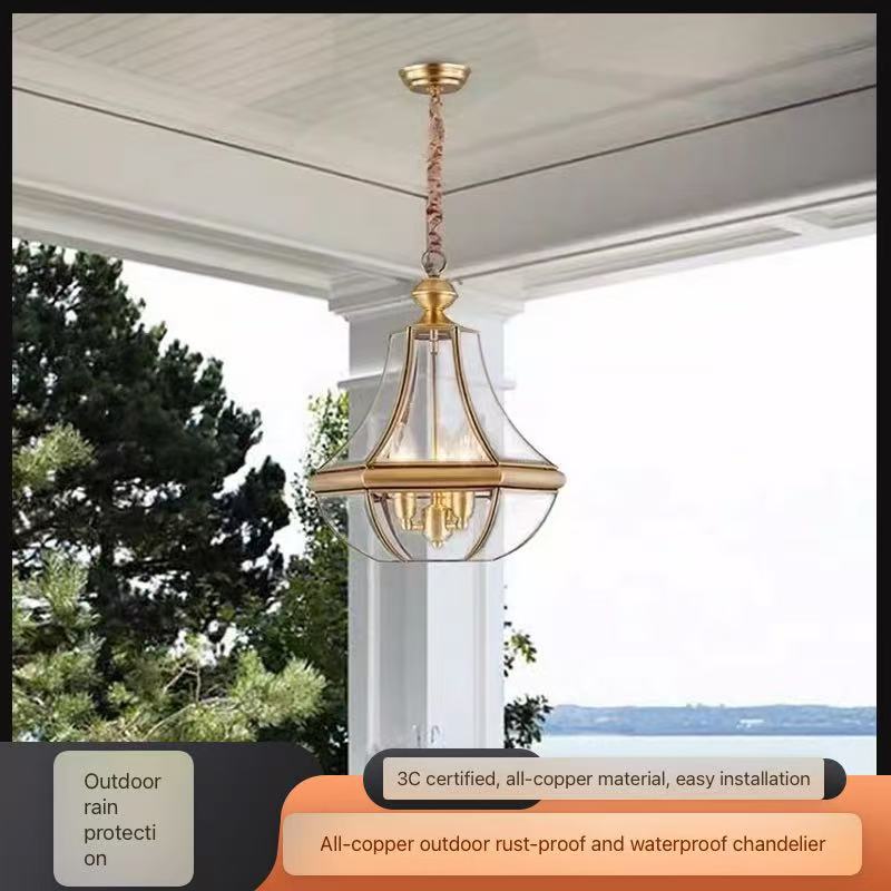 Outdoor Waterproofing Full cop - đánh giá và giá Outdoor Lighting Chandelier