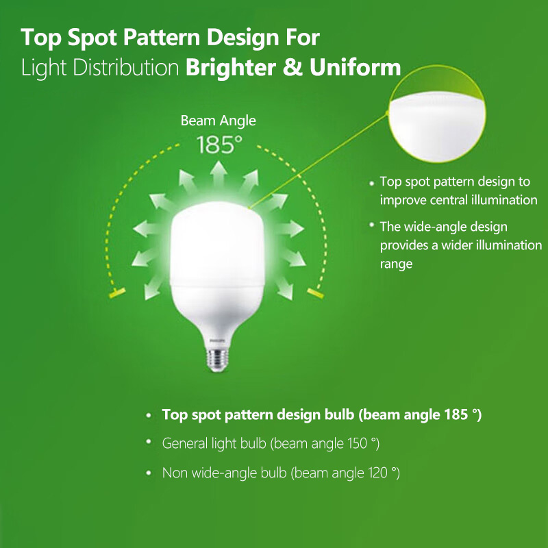 Philips LED T160 Bulb E40 65W  - đánh giá và giá Outdoor Lighting Philips