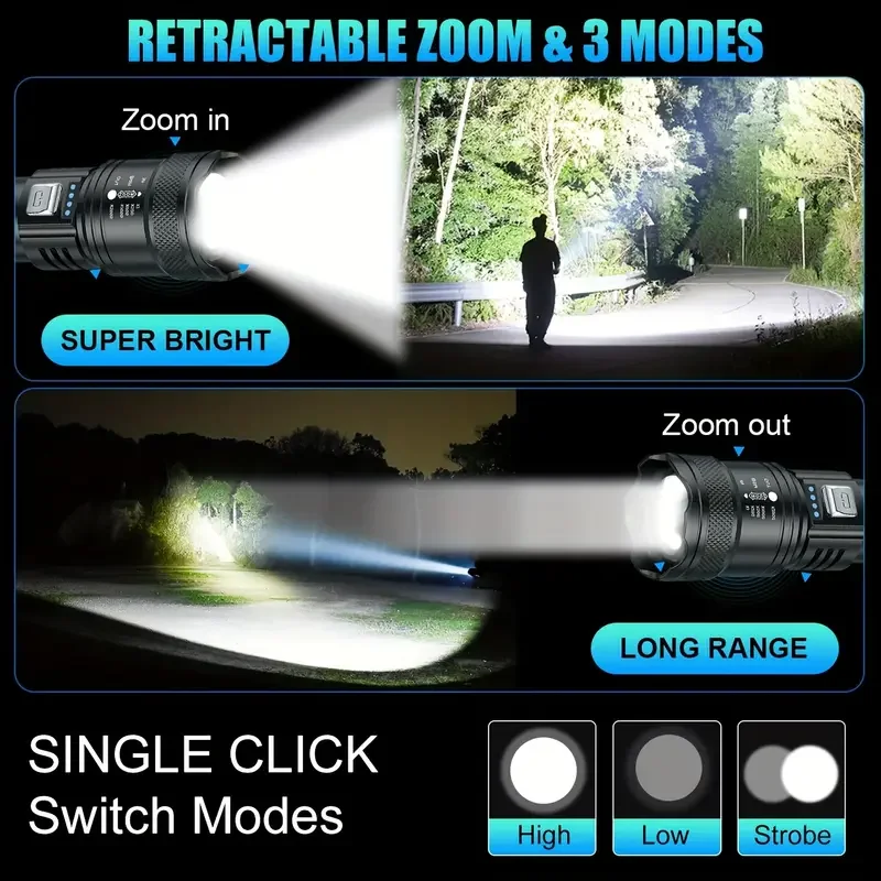 Tactical LED Flashlight 2000LM - đánh giá và giá Outdoor Lighting Ideas