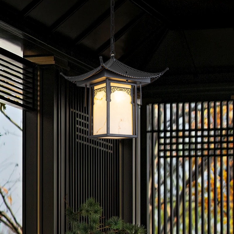 Outdoor waterproof Chinese doo - đánh giá và giá Outdoor Lighting Chandelier