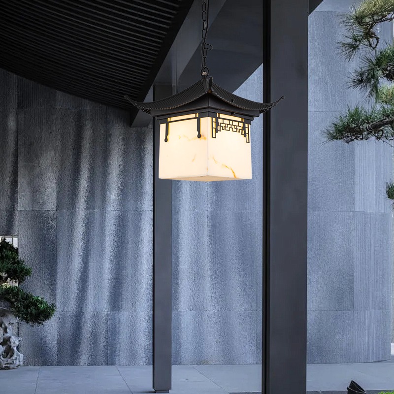 Outdoor waterproof Chinese doo - đánh giá và giá Outdoor Lighting Chandelier