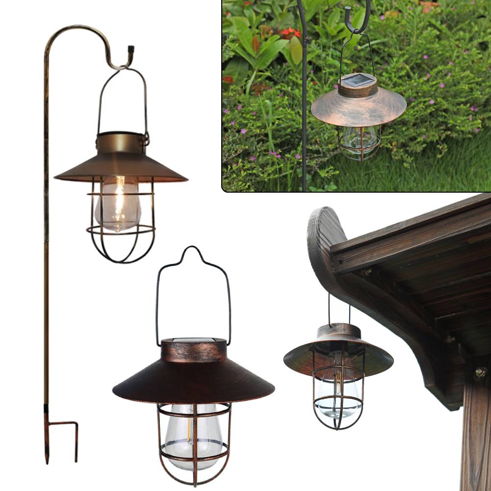 Solar Retro Camping Lantern Wa - đánh giá và giá Outdoor Lighting Chandelier