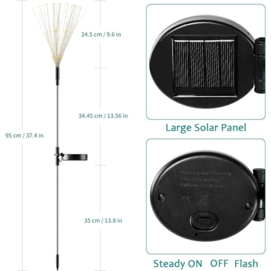 Solar Firework Lights, Lightin - đánh giá và giá Outdoor Lighting Pathway