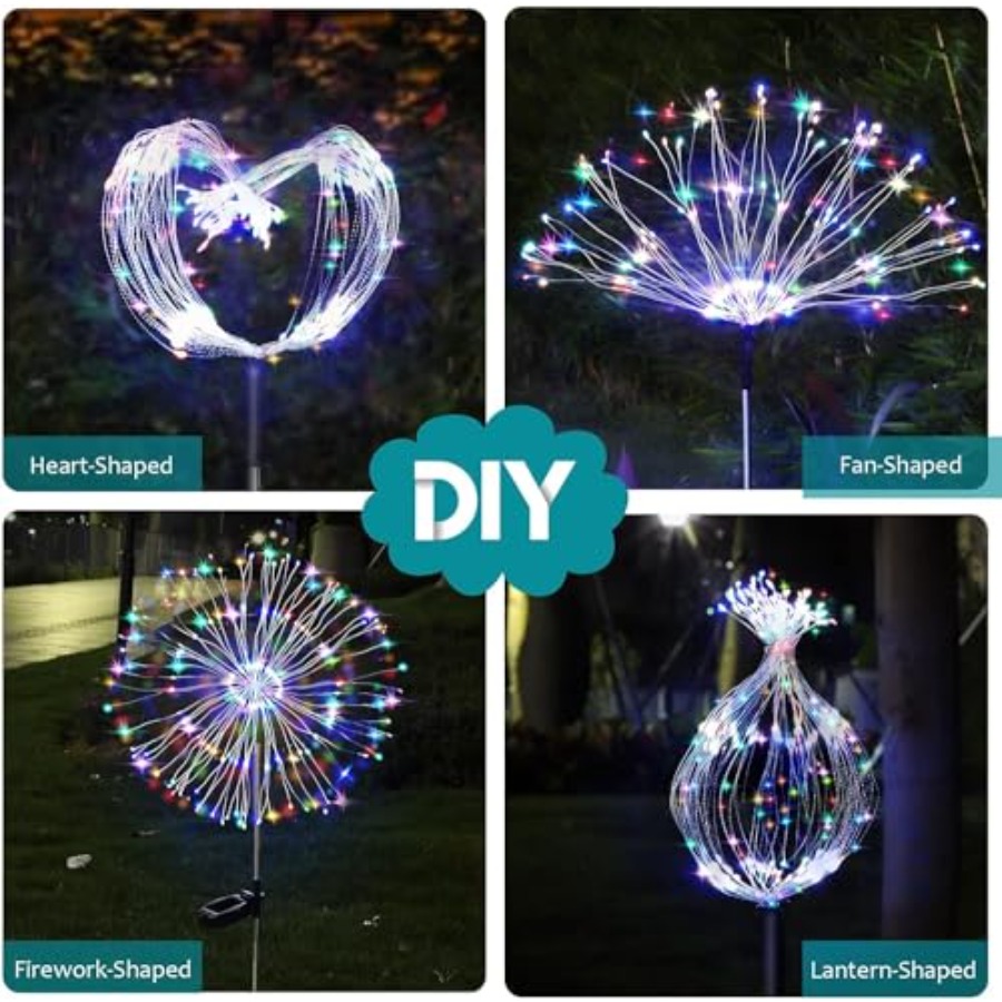 Solar Firework Lights, Lightin - đánh giá và giá Outdoor Lighting Pathway